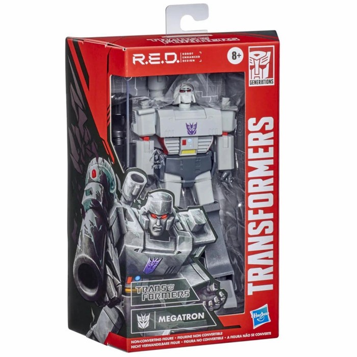 ✅Baru Hasbro Transformers R.E.D. Red Megatron Bisa Sameday
