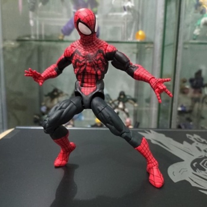 ✅COD Hasbro Marvel Legends Spiderman Retro Ben Reilly Vintage Original Berkualitas