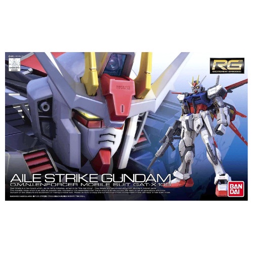 ✅COD 1/144 Rg Gat-X105 Aile Strike Gundam Terbatas