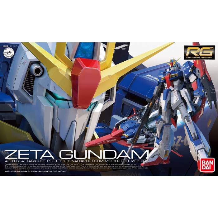 ✅COD Rg Zeta Gundam Berkualitas