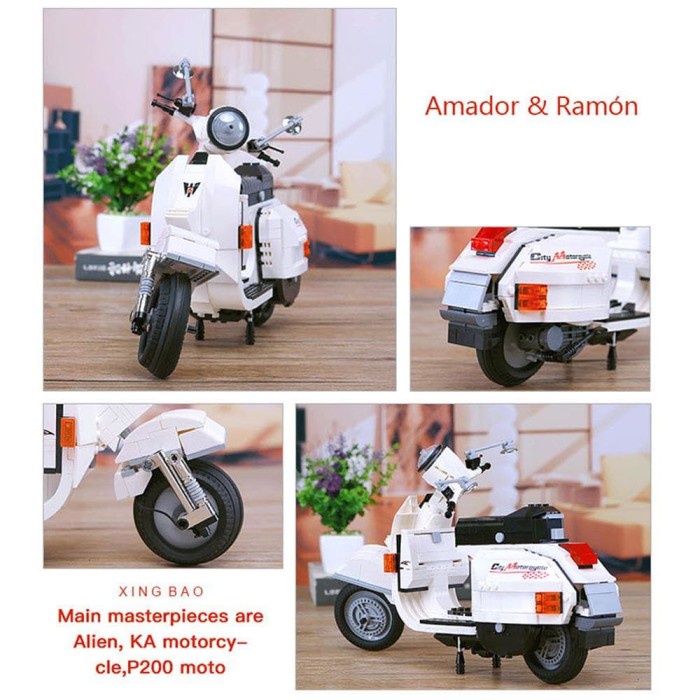 HOT SALE XINGBAO 03002 VESPA TERMURAH