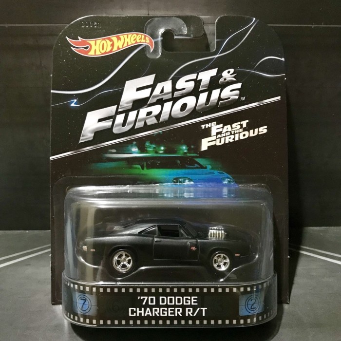 ✅COD Hot Wheels Dodge Charger R/T Fast  Furious Ff Retro Ban Karet Diskon