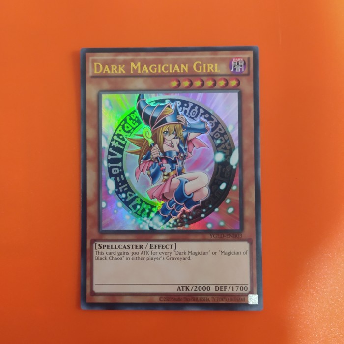 ✅New Dark Magician Girl Ygld Ultra Rare Kartu Yugioh Original Konami Berkualitas