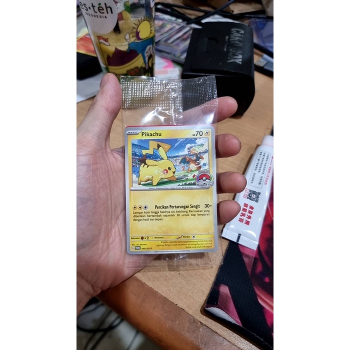 ✅New Pikachu World Championship 2023 Indonesia Promo 040/Sv-P Berkualitas