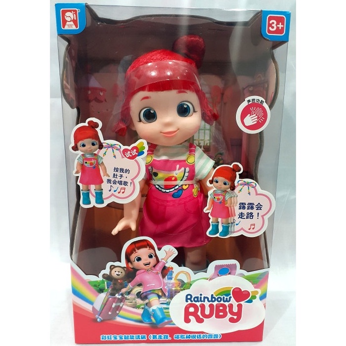 ✅New Ori Rainbow Ruby TalkingWalking  Singing Rr-88009 Mainan Anak Original Bisa Sameday