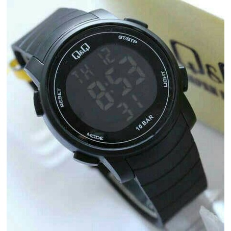 ✅Ori Jam Tangan Pria  Wanita Qq QQ M122 Original M 122 Hitam Limited