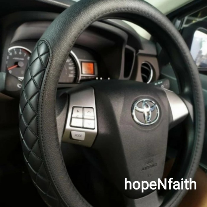 ✨Baru Cover Stir Innova Zenix Tipe G/Sarung Stir Toyota Innova Zenix Tipe G Bisa Gojek
