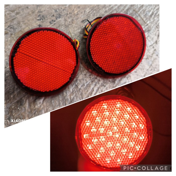 reflektor bumper belakang avanza veloz lampu bumper belakang veloz murmer