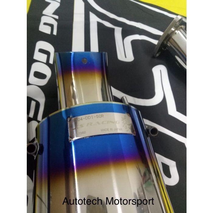 KNALPOT JS RACING BRIO - MUFFLER JS RACING HONDA BRIO Original JAPAN murmer