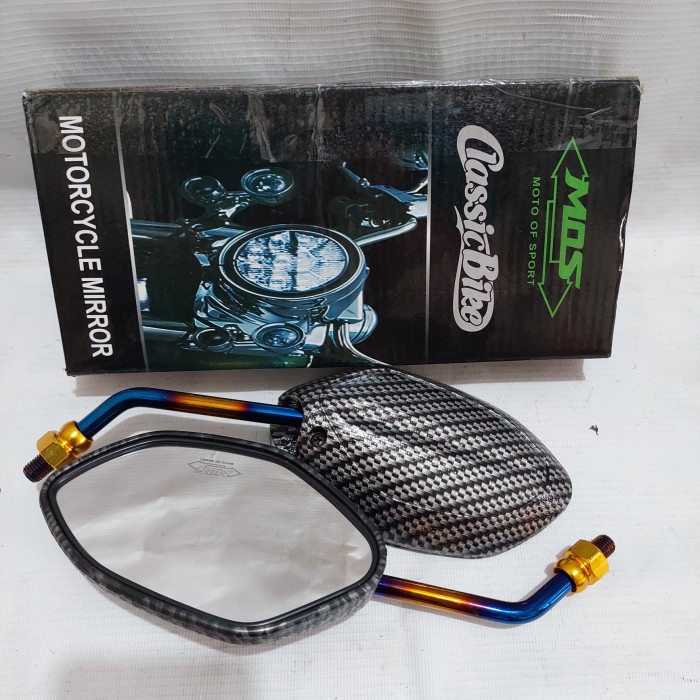 Spion Carbon beat twotone Motor honda Beat fi vario Scoopy spacy murmer