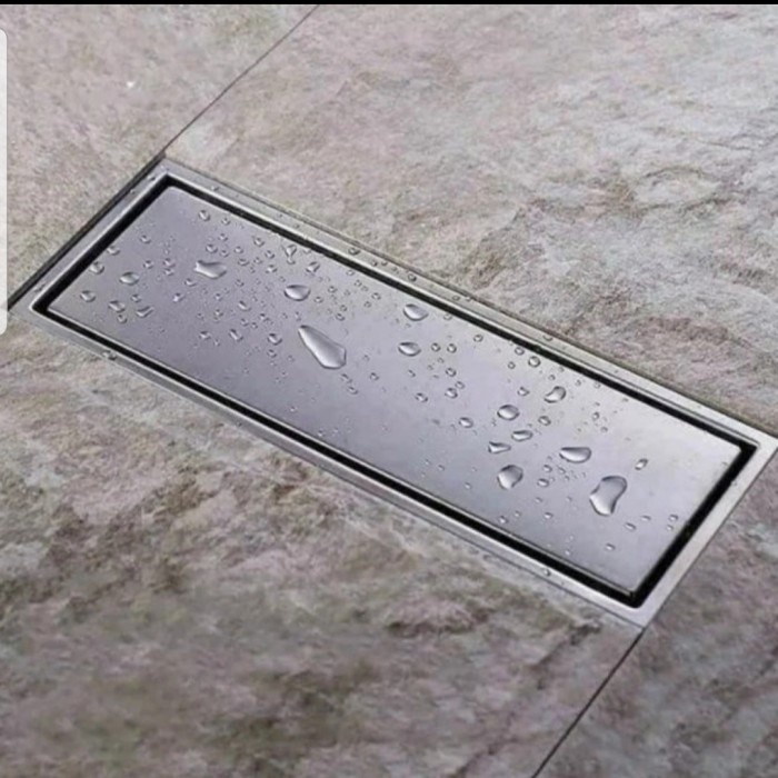 ✅New Floor Drain Stainless 30 Cm/Floor Drain Stainless Persegi Panjang Berkualitas