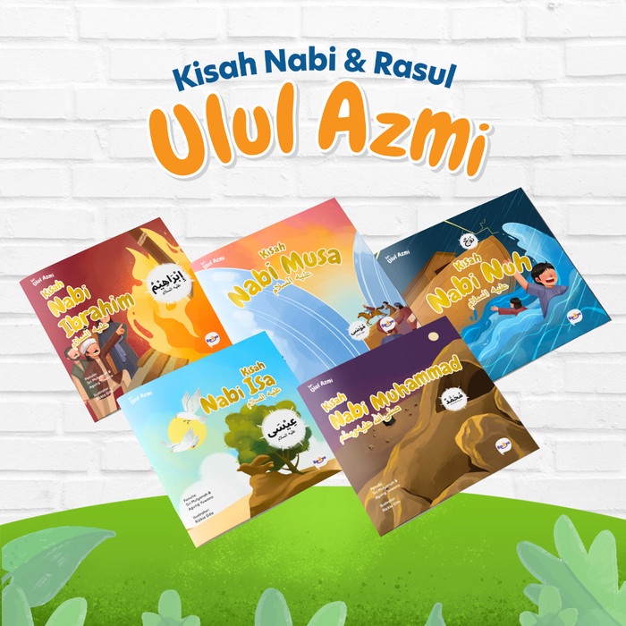 

[PAKET 5 BUKU] Kisah Nabi dan Rasul Seri Ulul Azmi Rodiya Softcover