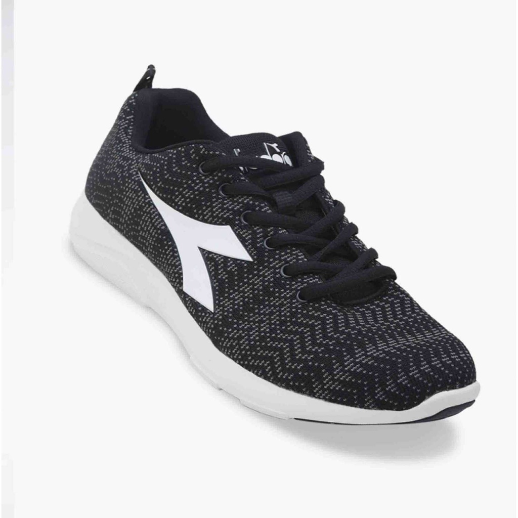 Sepatu Wanita DIADORA X RUN LIGHT 4 Black Steel Gray. DIA174887815 Ori