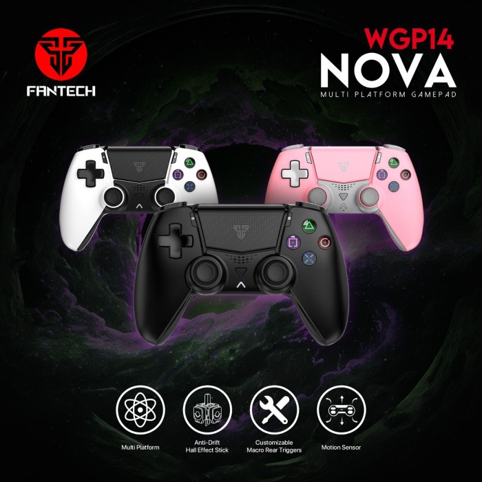 Hawas Fantech Wgp14 Nova Bluetooth Wireless Gamepad Multiplatform Controller