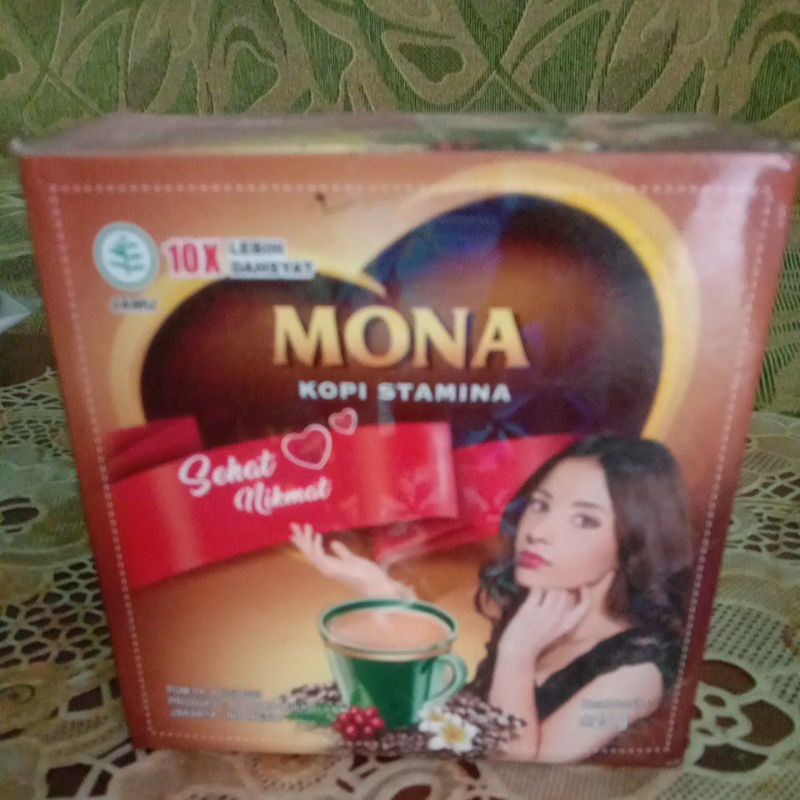 

KOPI "MONA" kopi Stamina 10xlebih Dahsyat isi 10 pcs