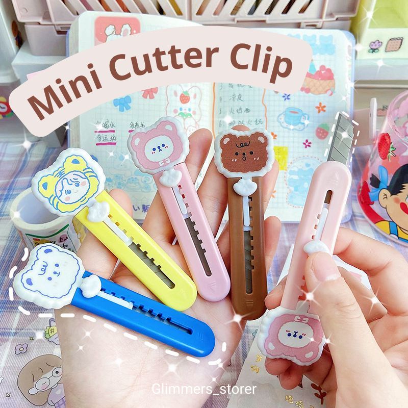 

Mini Cutter Clip Paper/ Mini Cutter Karakter Lucu