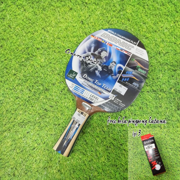 [New] Bet Ping Pong Donic Schildkrot Donic Top Team 700 Attack Tenis Meja Or Terbatas