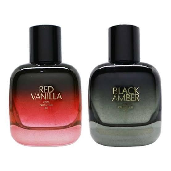 [Ori] Parfum Zara Red Vanilla  Black Amber 100Ml Terbaru