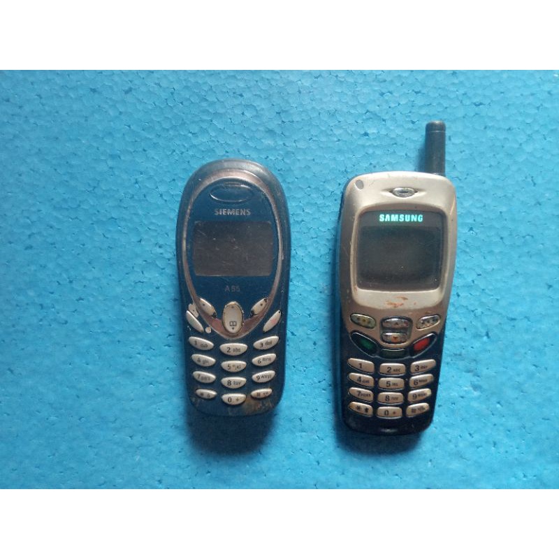 Handphone Hp Jadul Siemens A55 & Samsung SGH-R220 (sepaket)