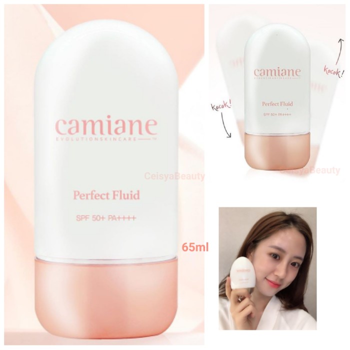 [Original] Camiane Perfect Fluid Spf50 Pa 65Ml Bisa Sameday