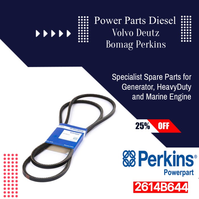 2614B644 V-Belt Perkins 2614B544