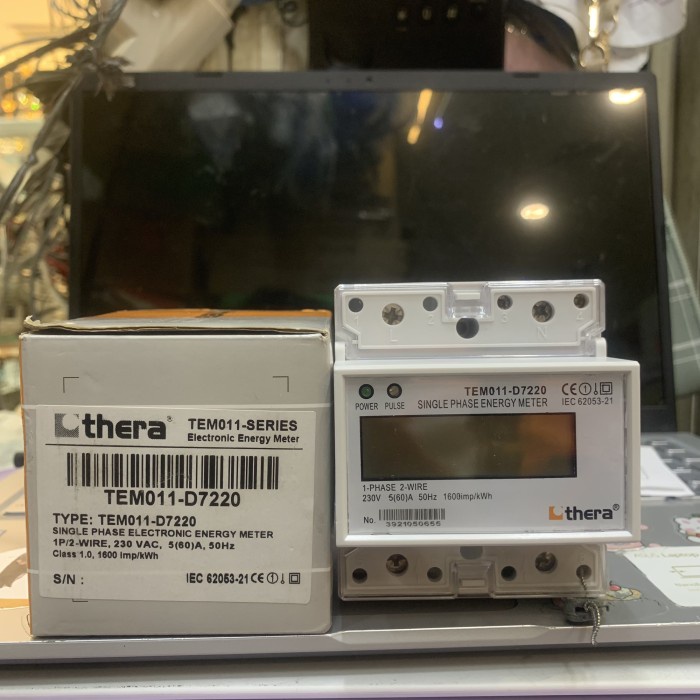 ✅COD Kwh Meter 1P Thera Type Temo11-D7220 Single Phase Berkualitas