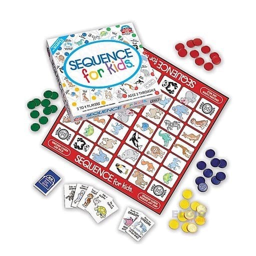 Mainan Edukasi Sequence For Kids / Board Game Untuk Anak