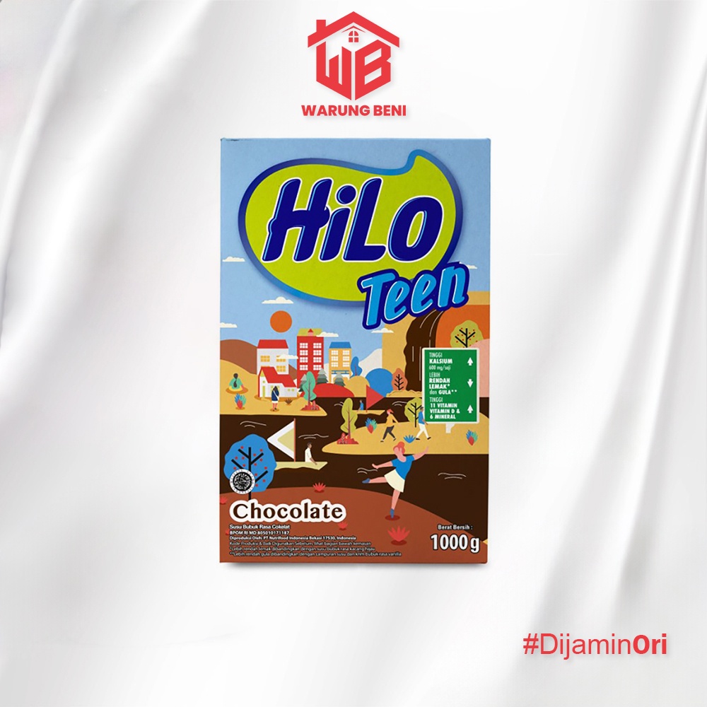 

HiLo Teen Susu Remaja Tinggi Kalsium Chocolate 1000 gr