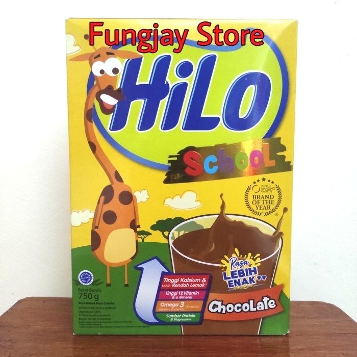 

Susu Bubuk Hi Lo / Susu Hilo School Chocolate 750 Gr