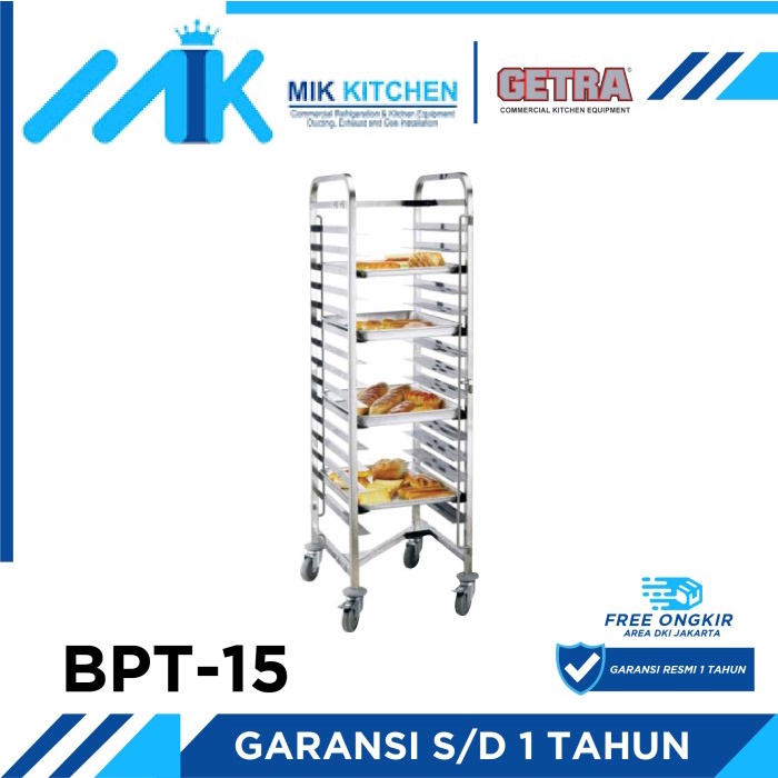 Mitsell S/S Gastronom/Bakery Trolley Bpt-15 / Bpt 15 / Bpt15