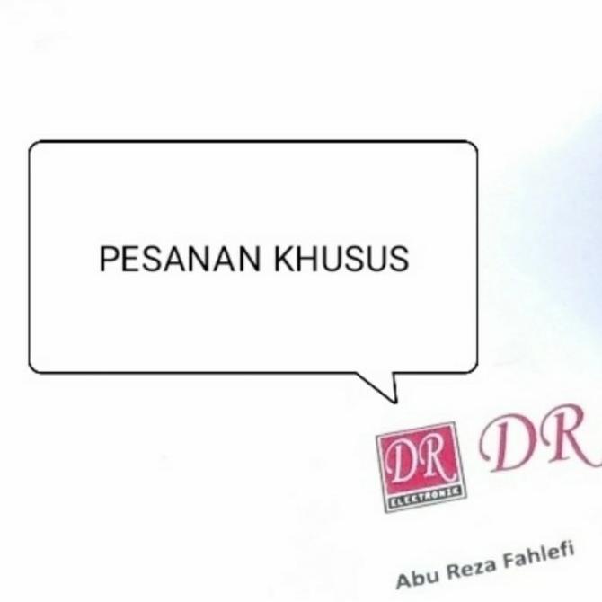 

Pesanan Khusus 007