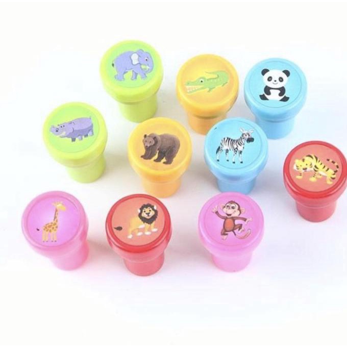 

Mainan Anak, Stempel Hewan Zoo, Stamp Murah, Stamp Reward Anak