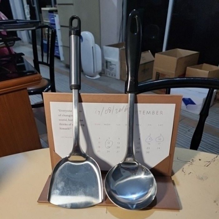 

Diskon SET 2PCS SENDOK GORENG DAN SOP IRUS DAN SUTEL SUTIL STAINLESS