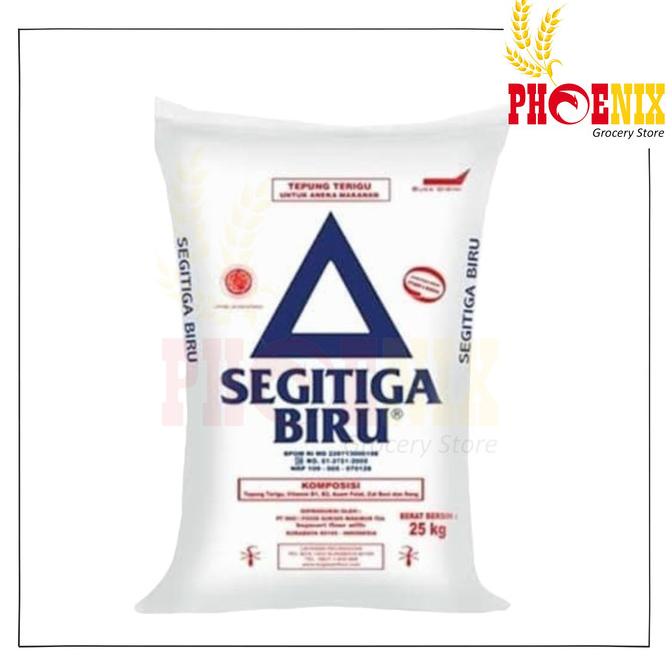 

Bogasari Tepung Terigu Segitiga Biru 25Kg Ready Stok zp 1007