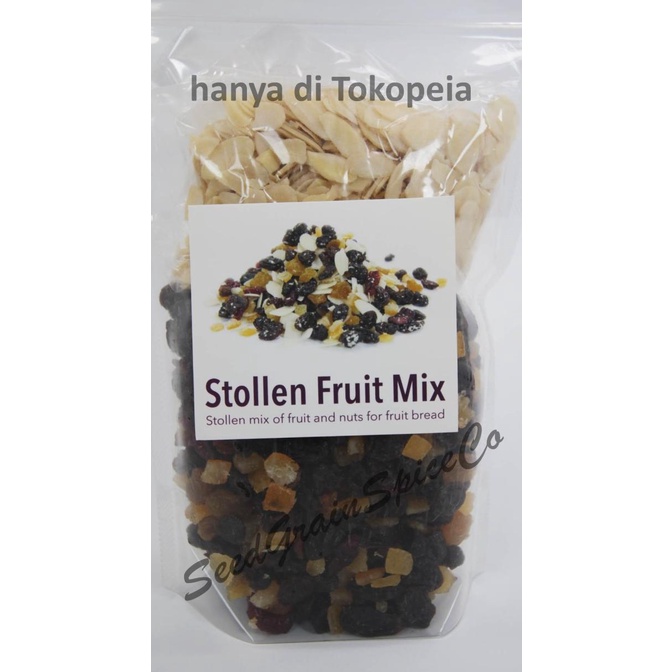 

Stollen Fruit & Nut Mix for fruit bread, 500g Ready Stok zp 1135