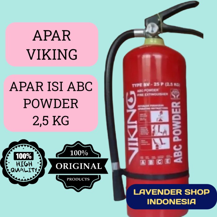 [New] Tabung Pemadam Kebakaran Abc Powder Viking 25Kg / Apar Viking 25Kg Terbaru