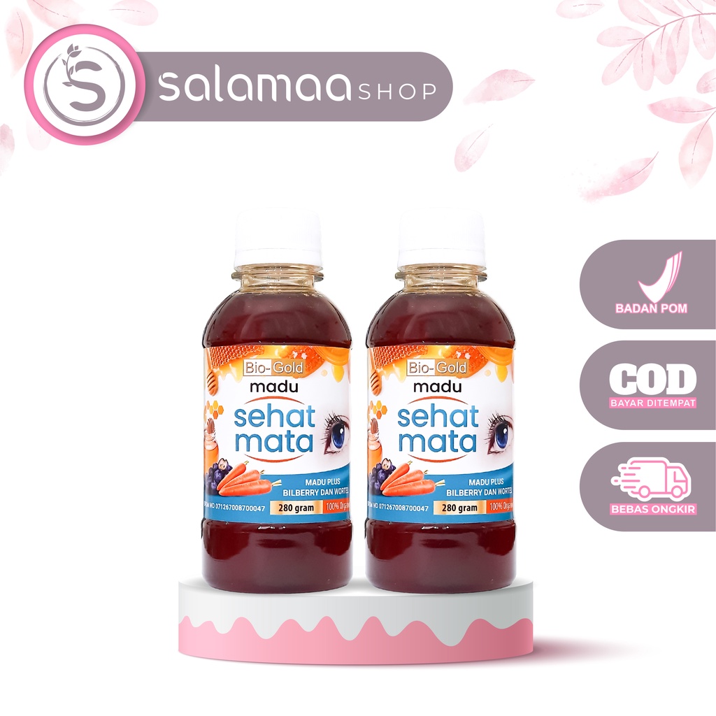 

Madu SEHAT MATA Paket 2 Botol - Bantu Menurunkan Mata Minus Mata Plus Mata Silinder dan Katarak