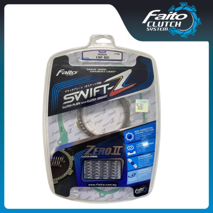 ✨Ori Faito Kampas Kopling Per Kopling Klx 150 Swift-Z Zero Ii Diskon