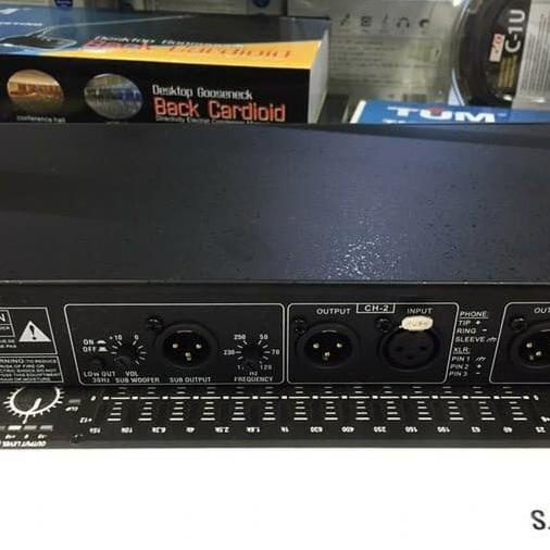EQUALIZER DBX 215 + SUBWOOFER GRADE A++ NEW INCLUDE SUB OUT