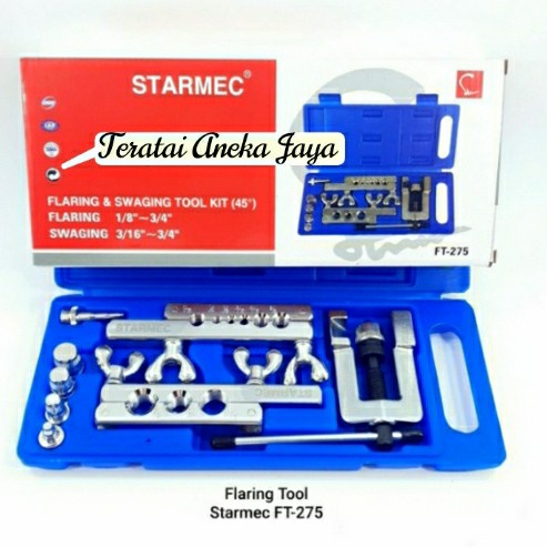 ✅Original Flaring Dan Swaging Faring Ac Tool Kit Ft-275 Ct-275 Starmec Set Diskon