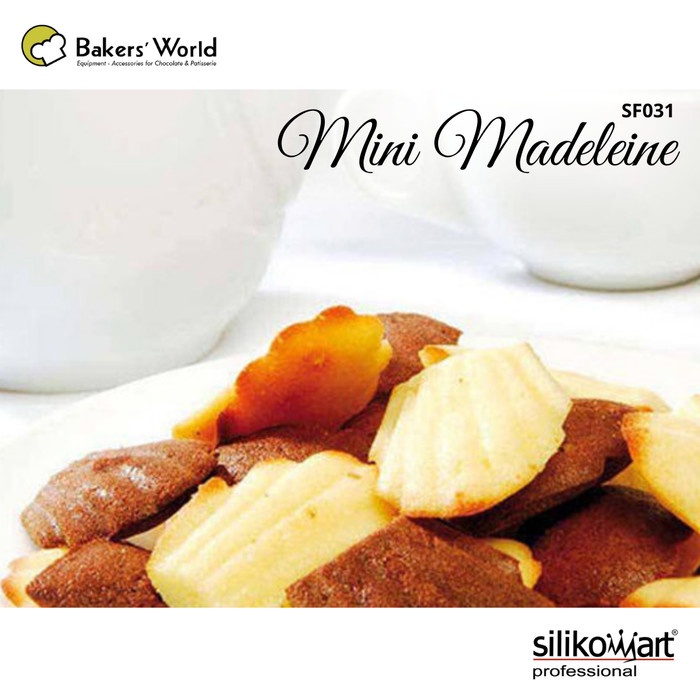 

✅Termurah Cetakan Silikon - Silikomart Sf031 Mini Madeleine Terbaru