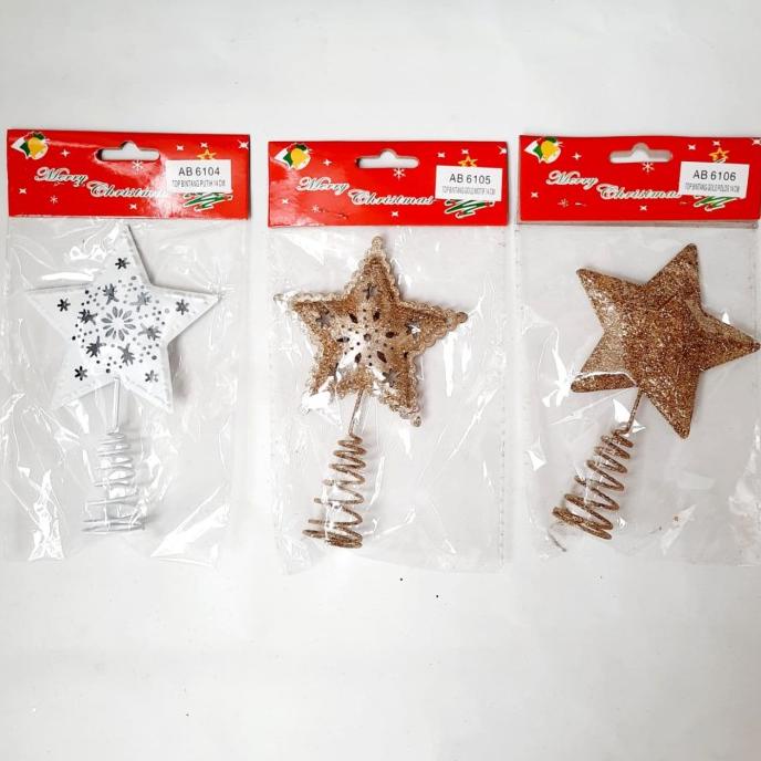 

Top Bintang 3D 15Cm Dekorasi Atas Pohon Natal Twinkle Star Gold Gliter Berkualitas