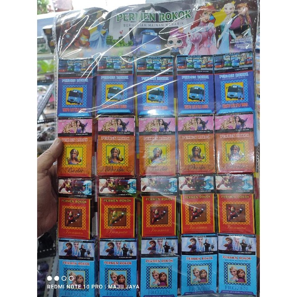 Permen Rokok Lembar Isi 20 Bungkus