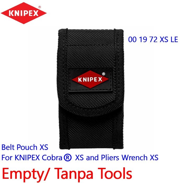 ✅Original Tas Perkakas 00 19 72 Xs Le Knipex Belt Pouch Cobra Xs Empty Bisa Gojek