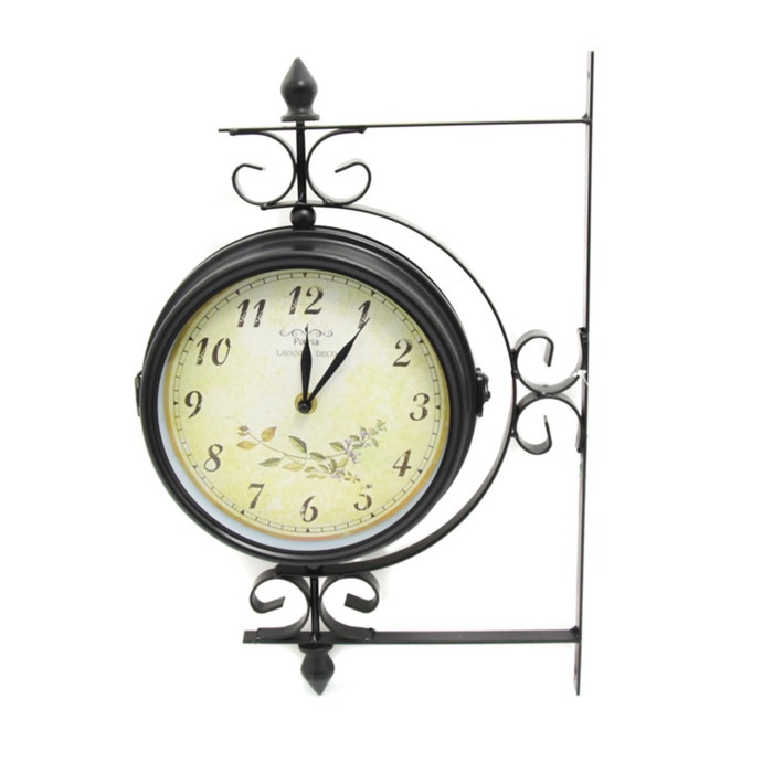 ✅Ready Jam Dinding-Jam Gantung-Taman-Kebun-Klasik Eropa Terbatas