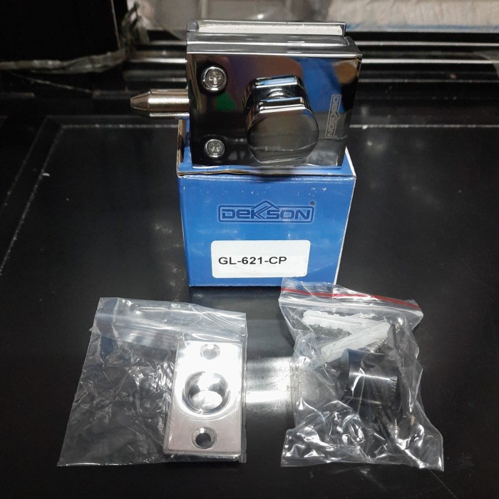 ✅Sale Kunci Shower 621 Cp Dekkson Dekson Kunci Kamar Mandi Kaca Bisa Gojek