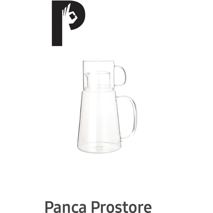 ✅Termurah Appetite 1.2L  200 Ml Pitcher W/Glass Lid Set Of 2 Diskon