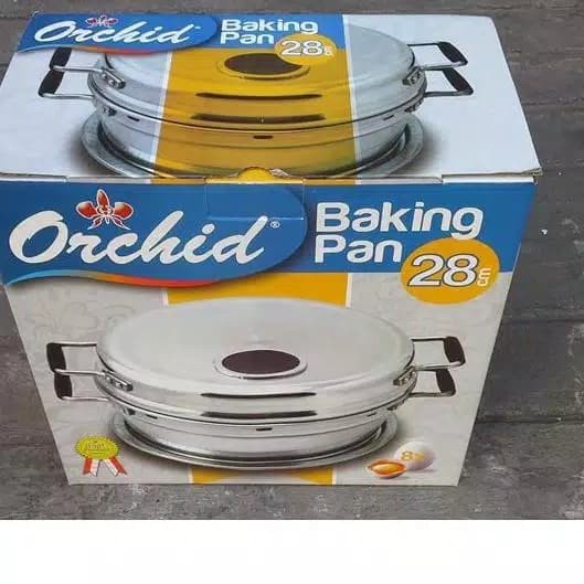 

✅Termurah Orchid Baking Pan 28 Cm 8 Telor Murah Bisa Sameday