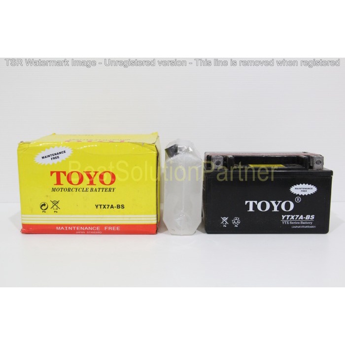 ✨New Aki Kering Motor Minerva Kymco Toyo Mf Ytx7A-Bs Mf Toyo Bisa Sameday