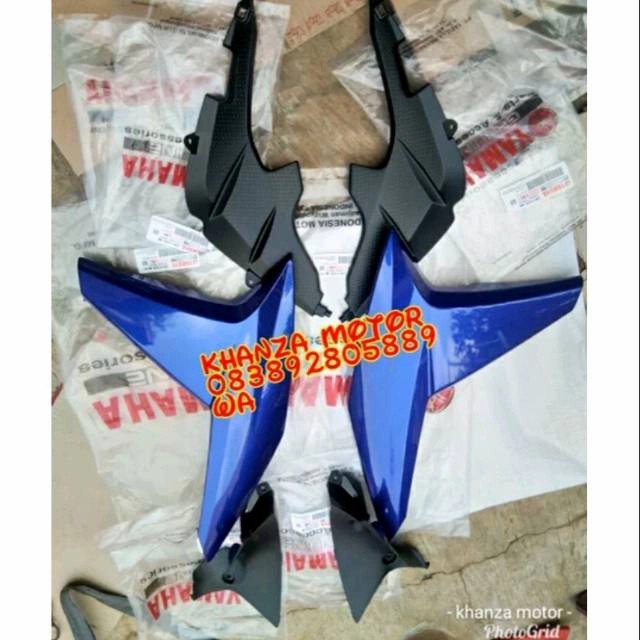 ✨New Ori Shroud Sayap Tangki Yamaha Vixion Advance 2015-2016 Original Biru Berkualitas